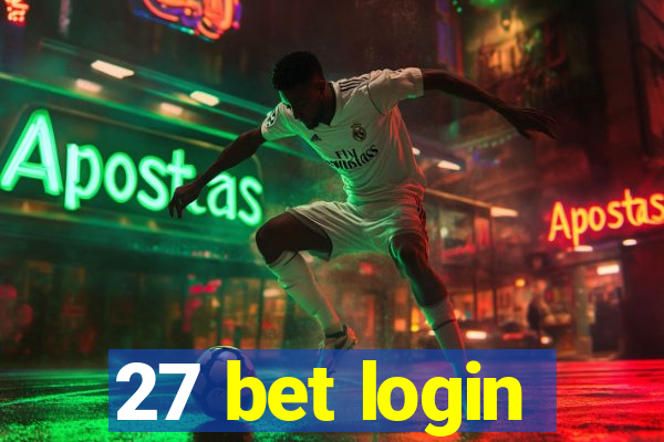 27 bet login