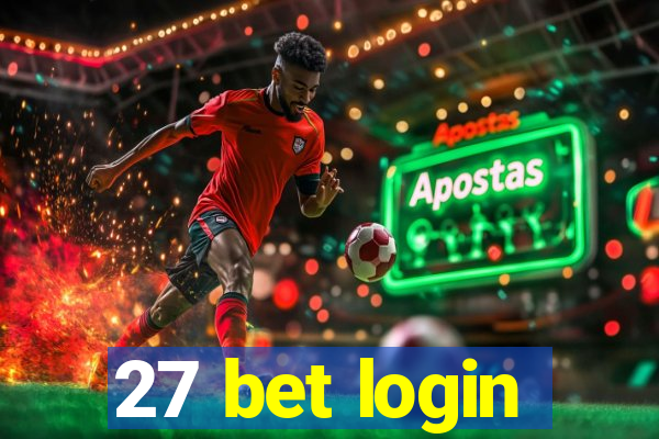 27 bet login