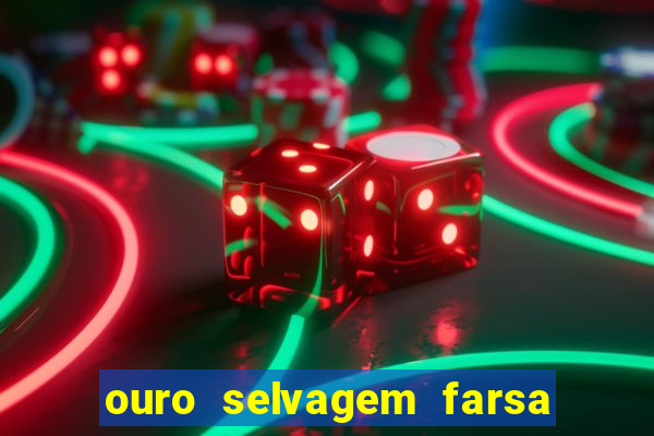 ouro selvagem farsa ouro selvagem o que aconteceu