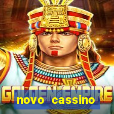 novo cassino pagando no cadastro