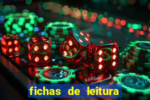 fichas de leitura para alfabetizar