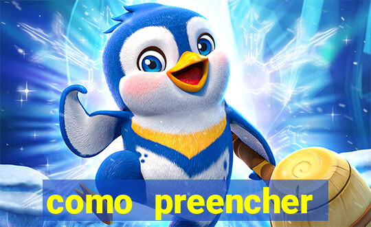 como preencher recibo de pagamento