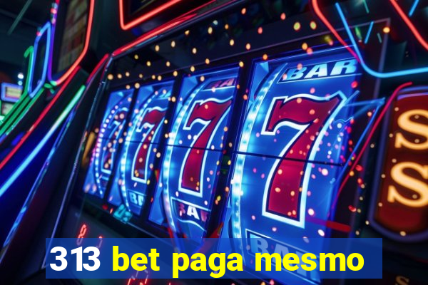 313 bet paga mesmo