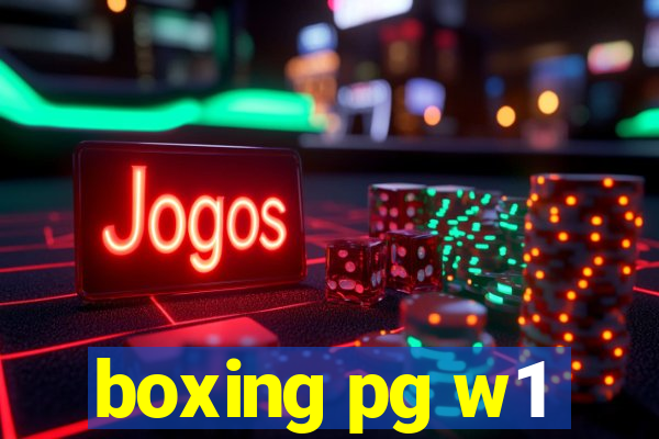 boxing pg w1