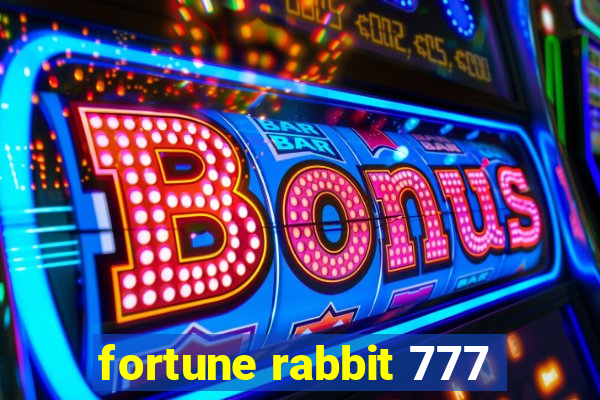 fortune rabbit 777