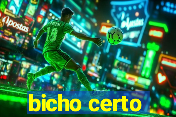 bicho certo