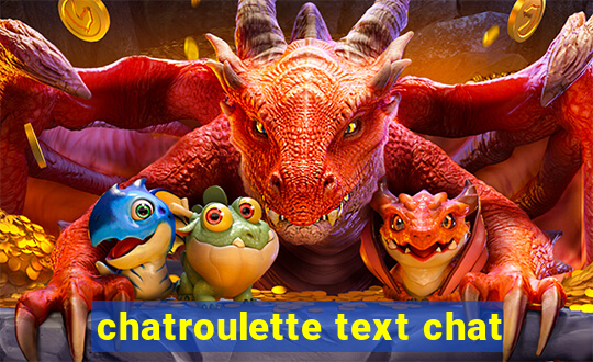 chatroulette text chat