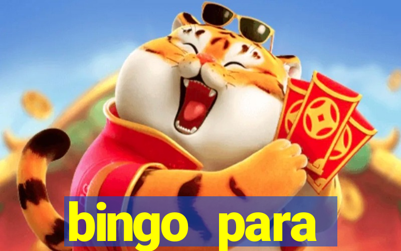 bingo para despedida de solteira para imprimir