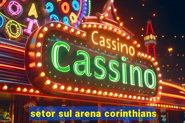 setor sul arena corinthians