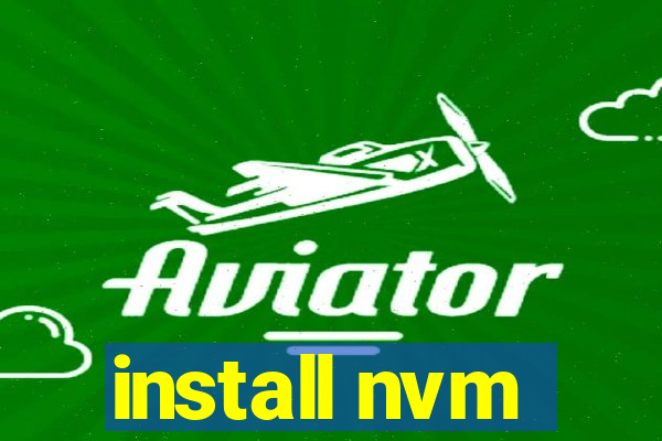 install nvm