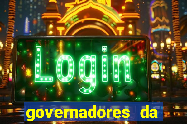 governadores da bahia por ano