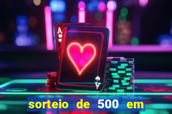 sorteio de 500 em cash toda segunda feira novibet como funciona