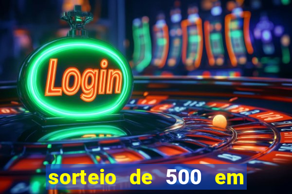 sorteio de 500 em cash toda segunda feira novibet como funciona