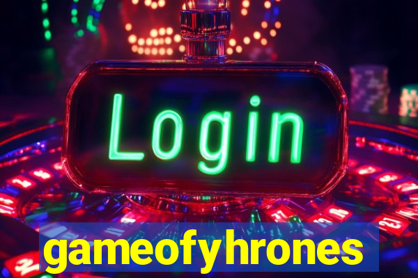 gameofyhrones