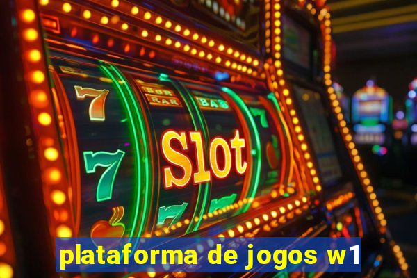 plataforma de jogos w1