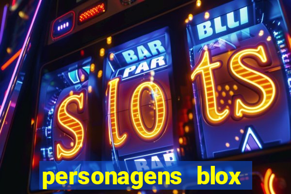 personagens blox fruits png