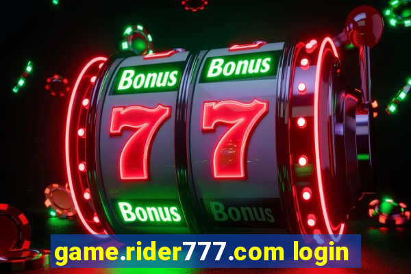 game.rider777.com login