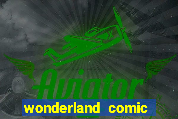 wonderland comic studio alphabet