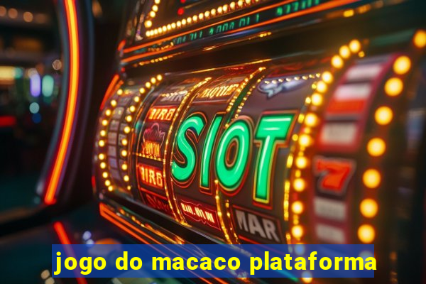 jogo do macaco plataforma