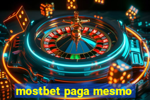 mostbet paga mesmo